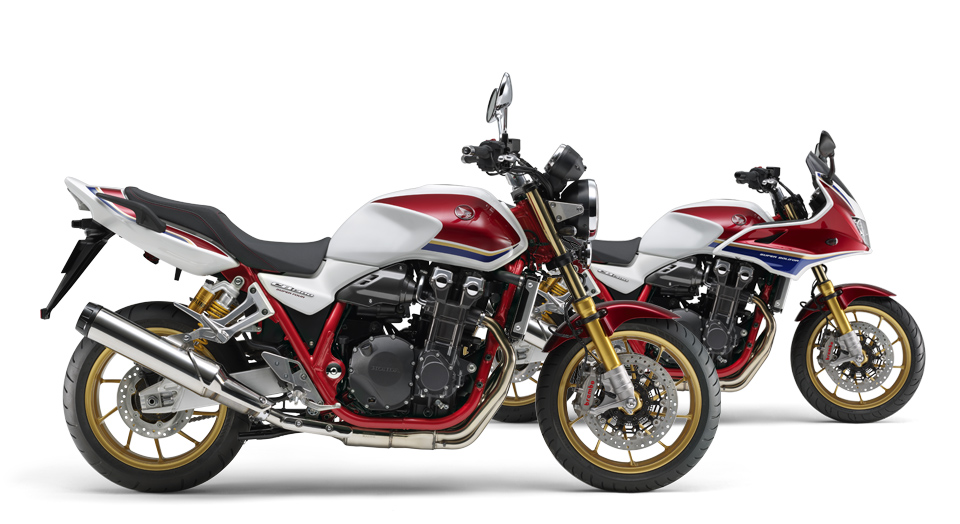 ［左］CB1300 SUPER FOUR SP 、［右］CB1300 SUPER BOL D’OR SP